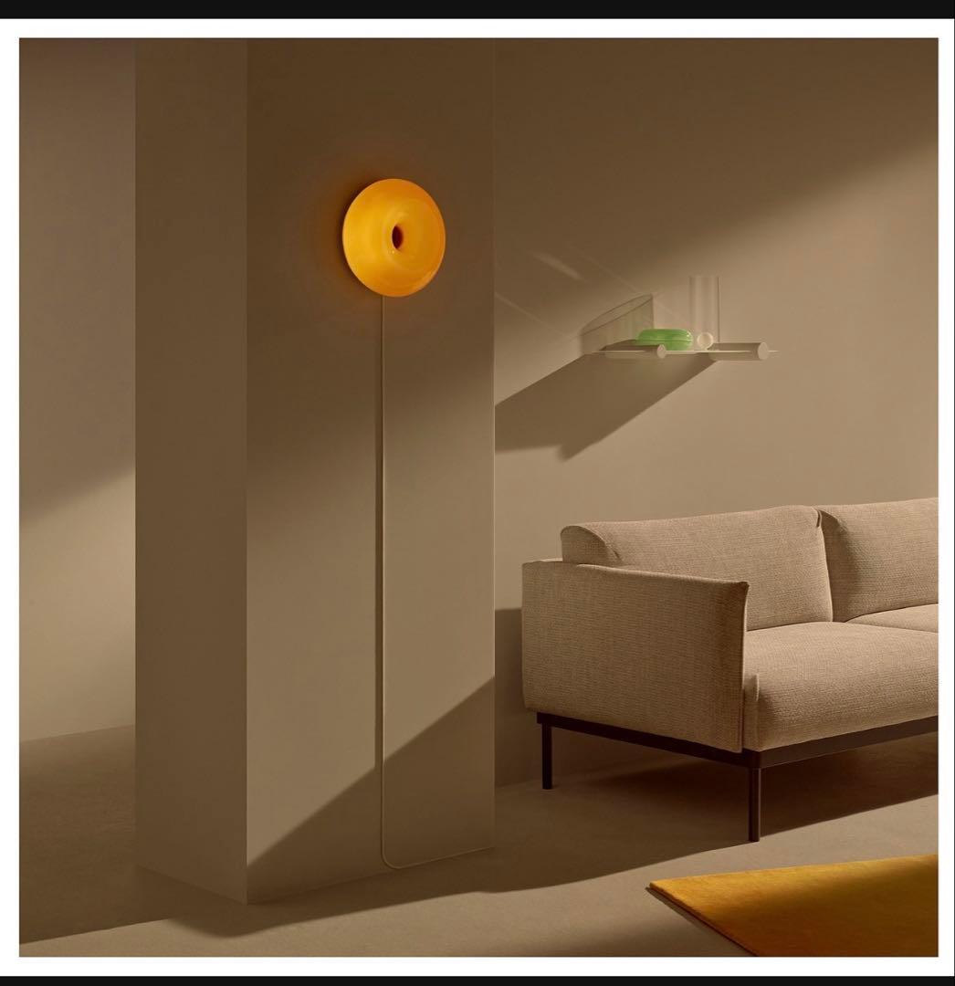 IkEA VARMBLIXT LEDテーブルウォールランプ 30cm オレンジ